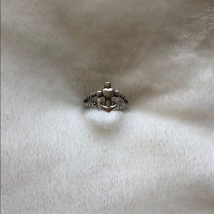 James Avery Faith, Hope and Love Twisted Rope Ring